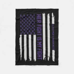 Manta Polar La lucha es mi lucha contra el Alzheimerheimer