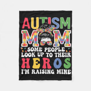 Manta Polar La madre del autismo criando - El héroe Groovy des