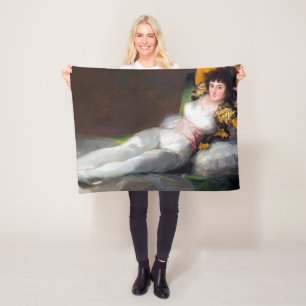 Manta Polar La Maja Vestida, Francisco Goya, 1798-1803