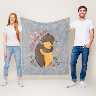 Manta Polar La mejor mamá jamás idea de regalo, regalo del día