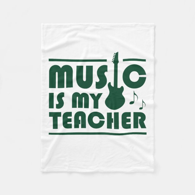 Manta Polar La música es mi profesor (Anverso)