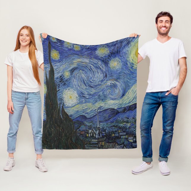 Manta Polar La noche estrellada de Van Gogh (In situ)