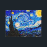 Manta Polar La noche estrellada de Vincent Van Gogh<br><div class="desc">Vincent Van Gogh La Noche Estelar. Esta es una antigua obra maestra del pintor holandés Vincent Van Gogh. Esta bonita pintura del paisaje artístico tiene un color bonito,  vibrante y saturado. Vincent Van Gogh fue un pintor impresionista de post holandés. Esta imagen es de dominio público</div>