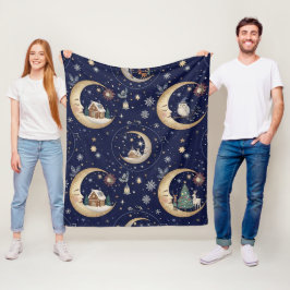 Manta Polar La noche mágica antes de Navidad