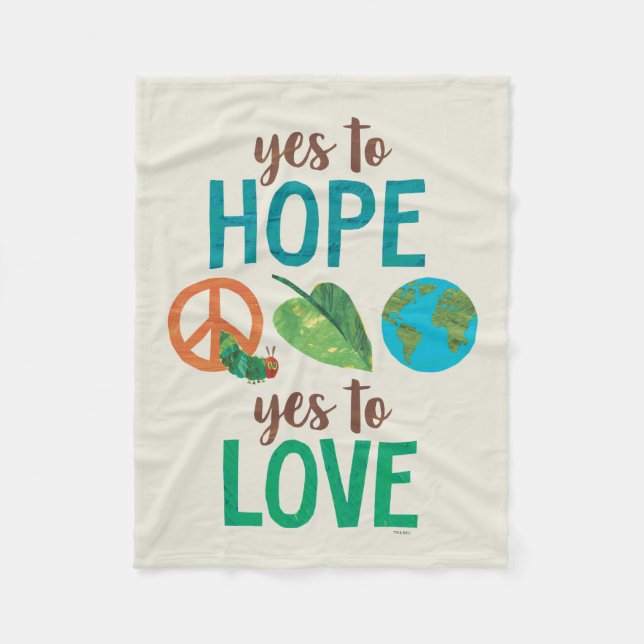 Manta Polar La oruga de los hambrientos sí a la esperanza (Anverso)