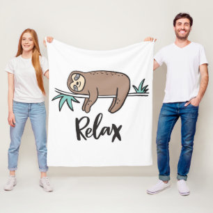 Manta Polar La pereza dice se relaja