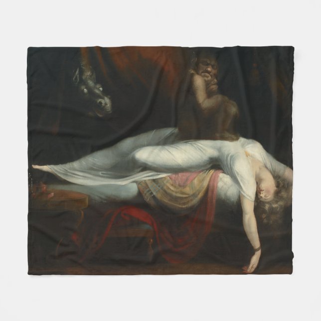 Manta Polar La pintura pesadilla de Henry Fuseli (Frente (Horizontal))