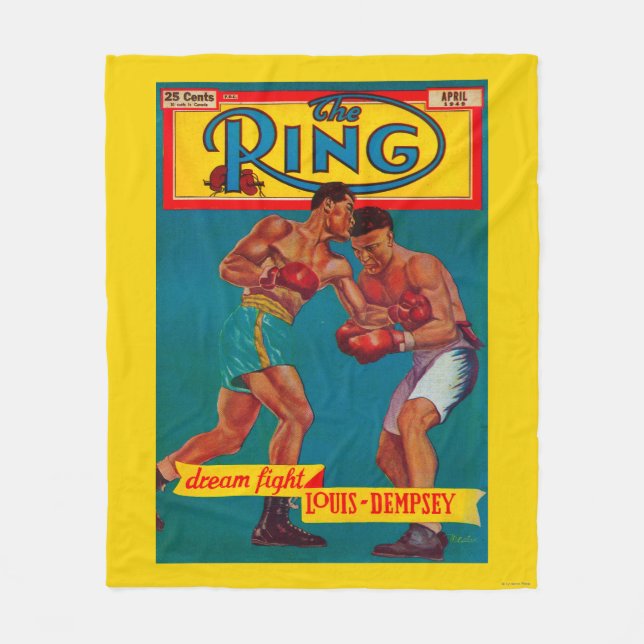 Manta Polar La portada de revista del anillo (Anverso)