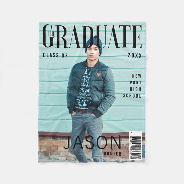 Manta Polar La portada de una revista de moda inspiró la gradu (Anverso)