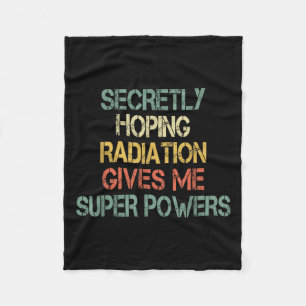 Manta Polar La Radiación Retro Secretamente Esperante Me Da Su