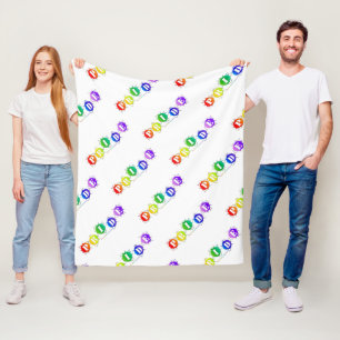 Manta Polar La señal de orgullo de colores arcoíris de Slipper