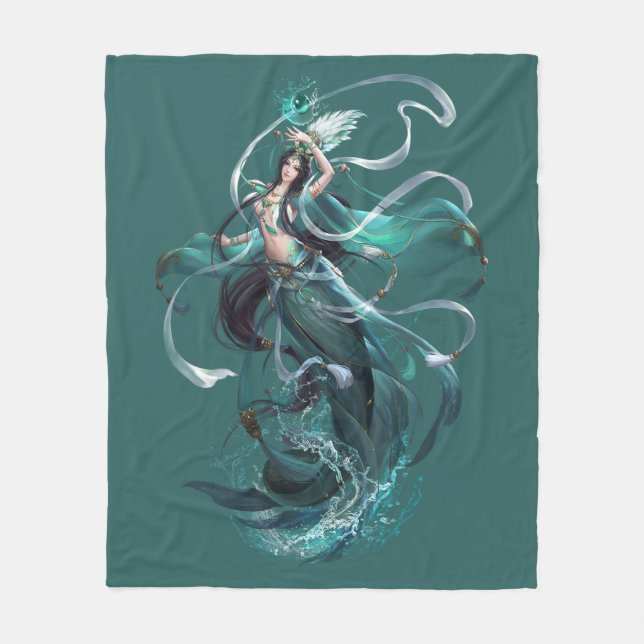 Manta Polar La sirena de la princesa (Anverso)