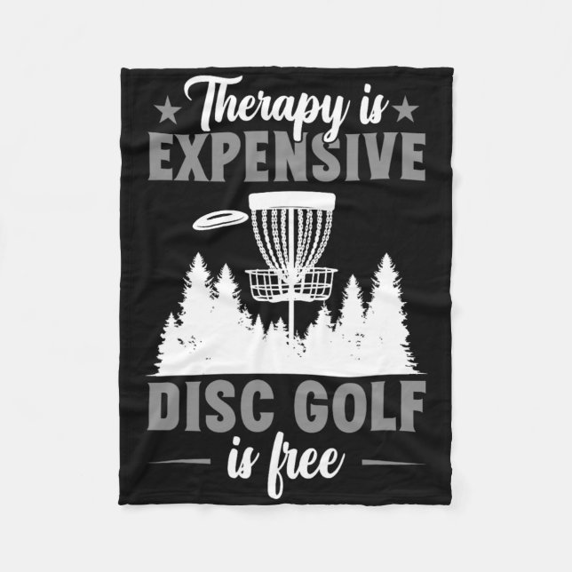 Manta Polar La terapia es cara Disc Golf Disc Golfer  (Anverso)