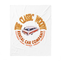 La tienda clásica Woody Rental Car Company Blanket