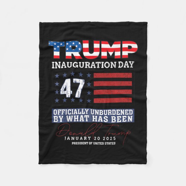 Manta Polar La toma de mando del presidente Donald Trump en 20 (Anverso)