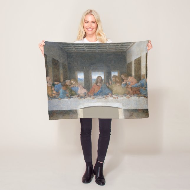 Manta Polar La última cena, Leonardo da Vinci, 1495-1498 (In situ)