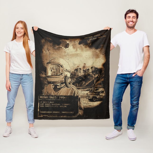 Manta Polar La Última Señal - Calzado Tecnodistópico (In situ)