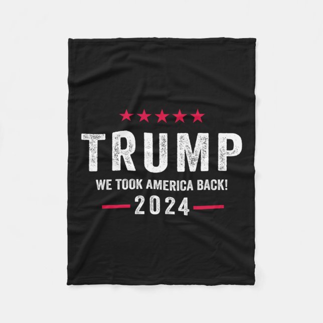 Manta Polar La victoria de Trump en 2024 (Anverso)