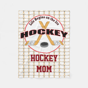 Manta Polar La vida comienza a la mamá del hockey
