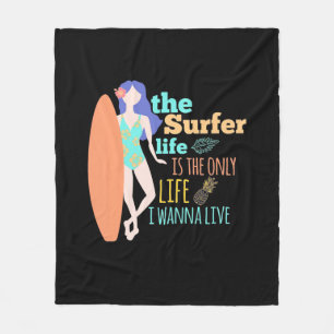 Manta Polar La Vida De Los Surfistas Es La Única Vida