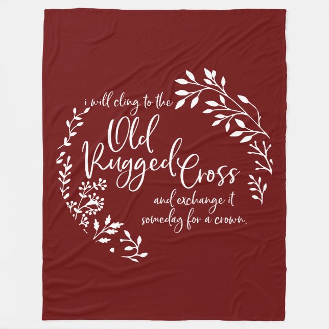 Manta Polar La vieja cruz asaltada (Anverso)