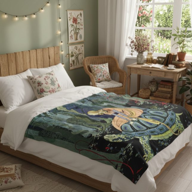 Manta Polar La vieja princesa de Virginia Sterrett monta en To (Subido por el creador)