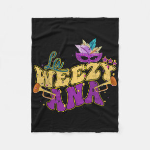 Manta Polar La Weezy Ana Groovy Carnaval de Mardi Gras Louisia