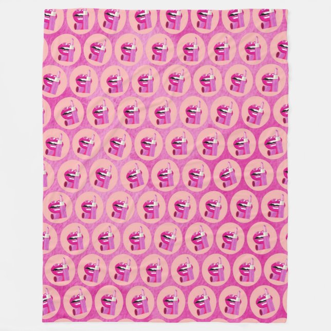 Manta Polar Labios (Anverso)