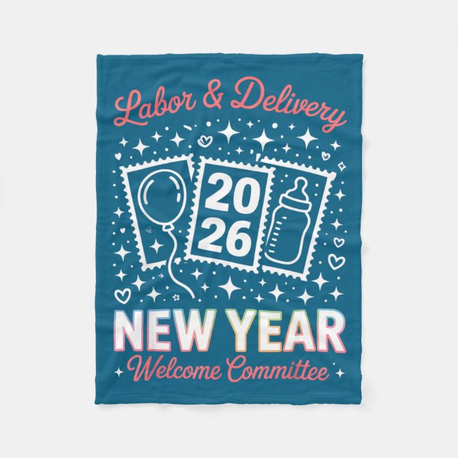 Manta Polar Labor &amp; Delivery 2026 New Year Welcome Committ (Anverso)