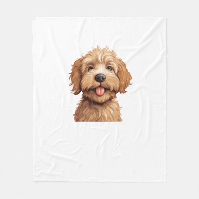 Manta Polar Labradoodle de Australia (Anverso)