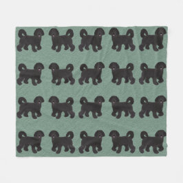 Manta Polar Labradoodle Fleece Blanket