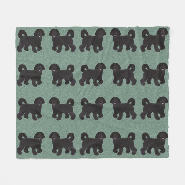 Manta Polar Labradoodle Fleece Blanket (Frente (Horizontal))