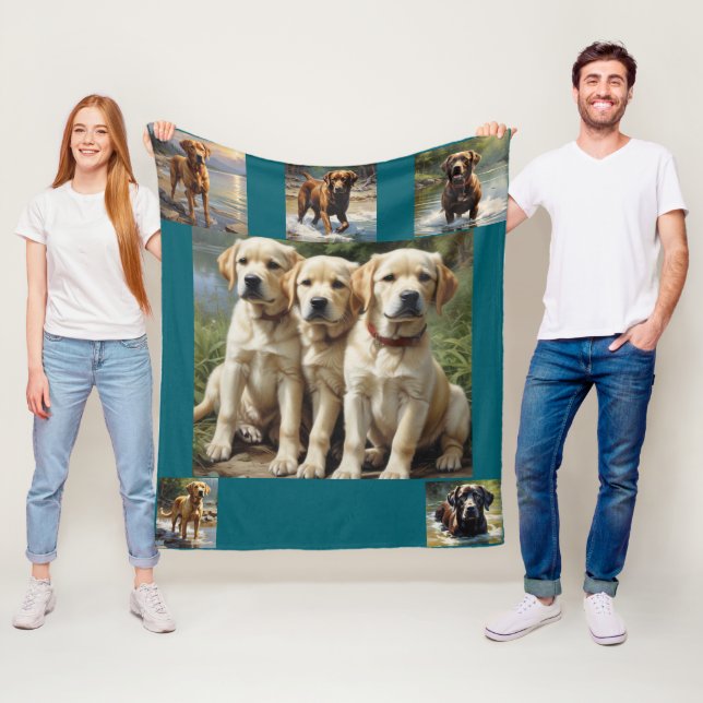 Manta Polar Labrador (In situ)