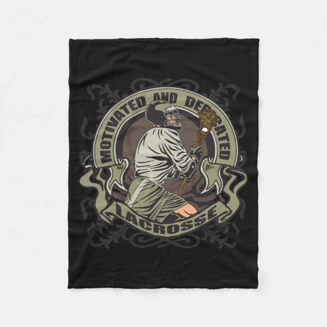 Manta Polar LaCrosse motivado (Anverso)