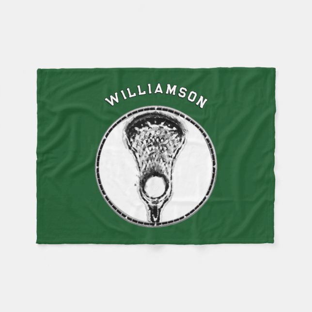 Manta Polar Lacrosse personalizado (Frente (Horizontal))