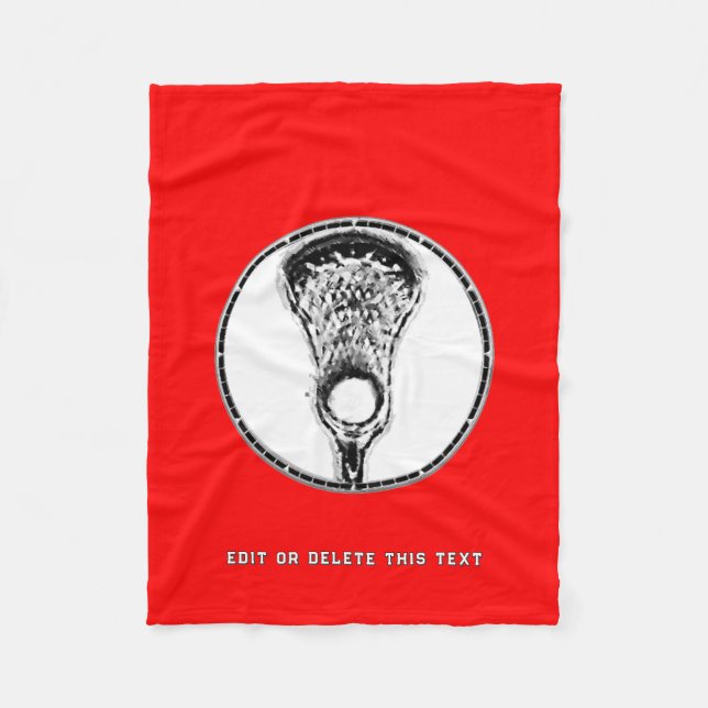 Manta Polar Lacrosse Sports Red (Anverso)