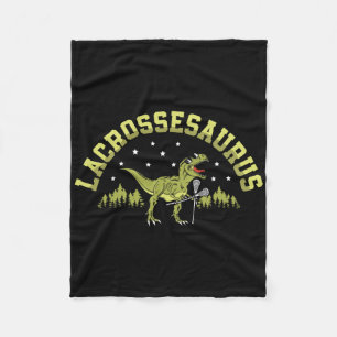Manta Polar Lacrossesaurus Jugador de Lacrosse Amante del Depo