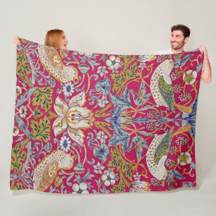 Manta Polar Ladrón de fresas, William Morris
