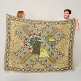 Manta Polar "Lady Liberty of the West" Fleece Blanket
