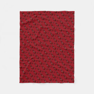 Manta Polar Ladybug Blanket Cute Ladybird Fleece Blanket