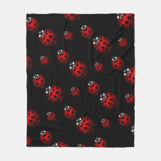 Manta Polar Ladybug Blanket Cute Ladybird Fleece Blanket