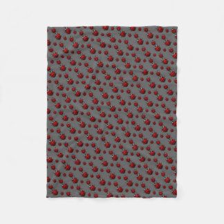 Manta Polar Ladybug Blanket Cute Ladybird Fleece Blanket