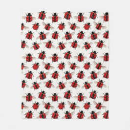 Manta Polar Ladybug Pattern