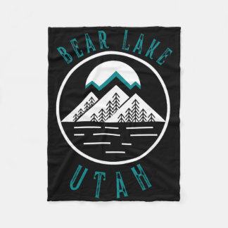Manta Polar Lago Bear Utah Montaña Esquí Senderismo Pesca Barc