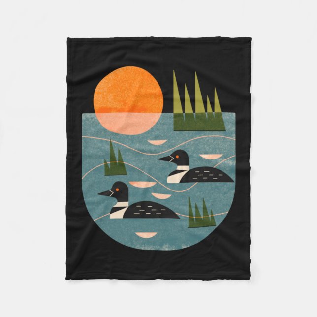 Manta Polar Lago de Loon (Anverso)