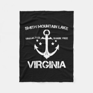 Manta Polar lago smith mountain virginia divertido pesca campi