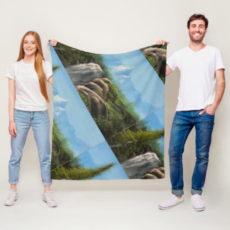 Manta Polar Landscape design blanket