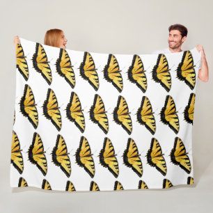Manta Polar Larga Funda Fleece Tiger Swallowtail
