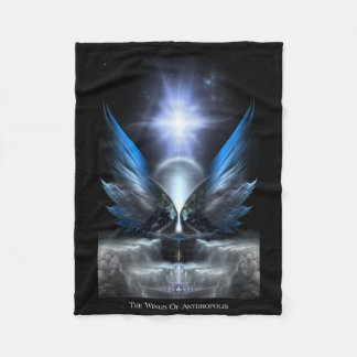 Manta Polar Las Alas De La Fleece Blanket De Antropolis