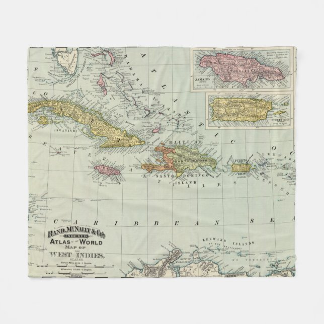 Manta Polar Las Antillas 11 (Frente (Horizontal))